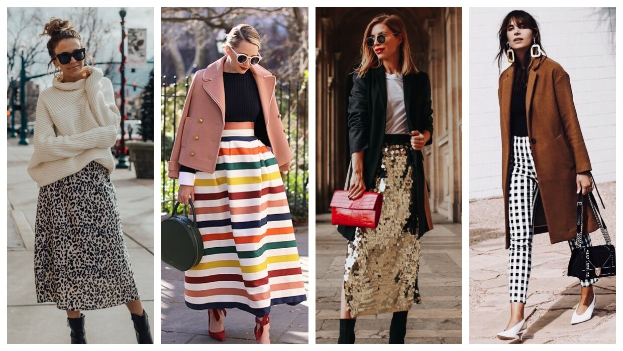 Statement Skirt/Pants christmas outfit ideas