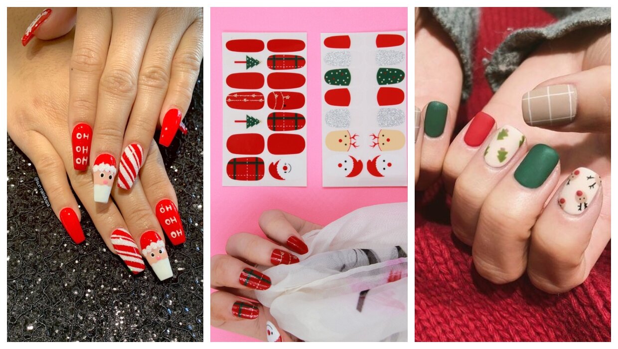 Holiday Nail Designs That Are Easy to Do at Home