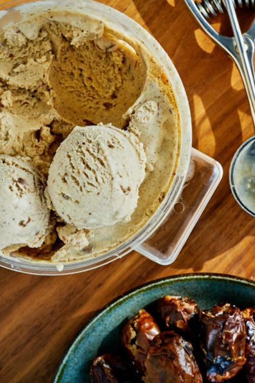 Vanilla Date Ice Cream recipe