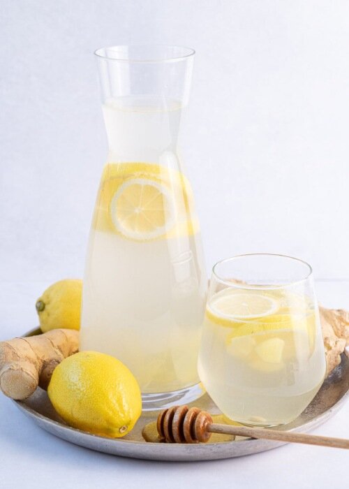مشروب الزنجبيل والليمون لسد الشهية