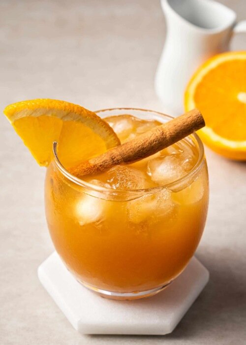 مشروب البرتقال والقرفة لسد الشهية