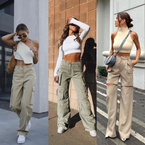 40+ Seriously Stylish Cargo Pants Outfit Ideas for Women in 2022