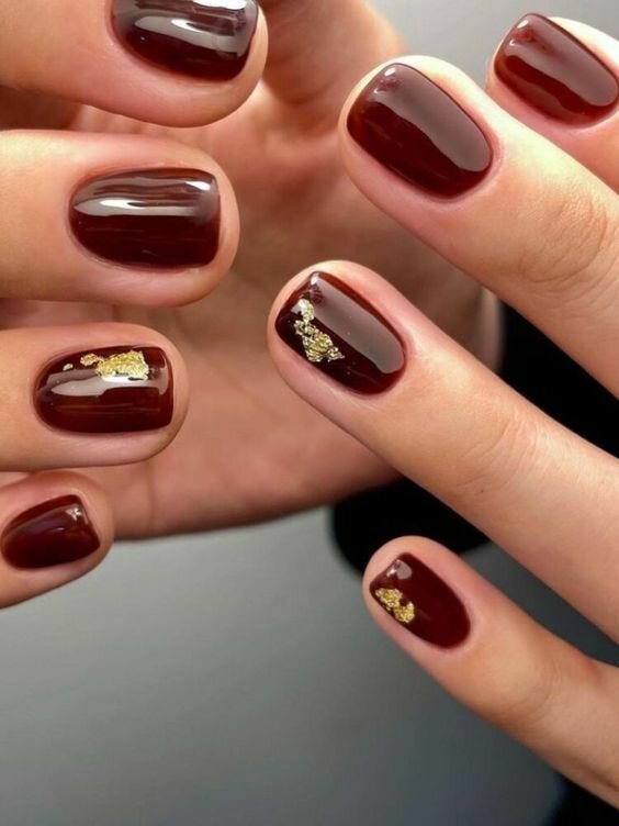 JNSnails - Burgundy Nails for my babeh @rhijones1996 💅🏼 . . . #nails  #acrylicnails #acrylicbackfill #colour #burgundynails #gold #design  #nailsofinstagram #nailsofinstagram #nailday #nailsofig #prettyhands  #naildesigns | Facebook