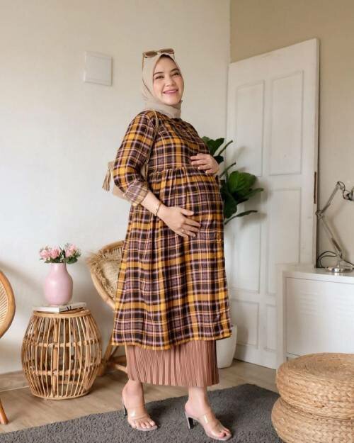 pregnant modest outfits ramadan fustany dress