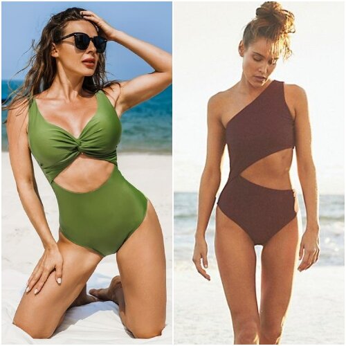 Swimwear with Cut Outs 