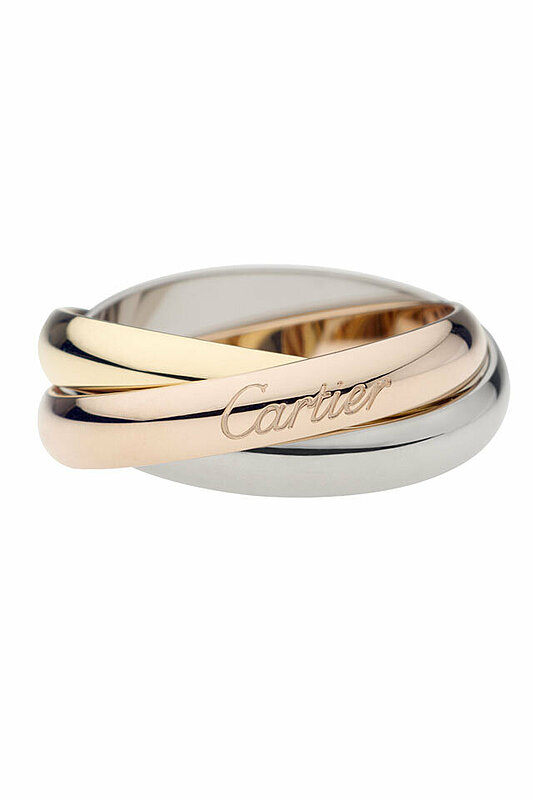 خاتم الزواج الثلاثى "ترينيتي" من كارتييه