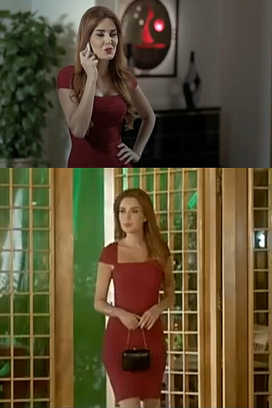 أزياء سيرين عبد النور في مسلسل لعبة الموت حتى الحلقة العاشرة