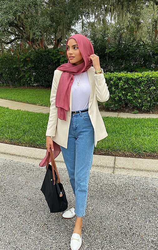 Hijab college outfits fustany