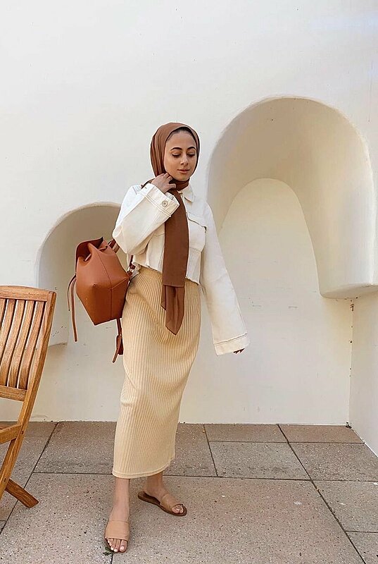 Hijab college outfits fustany