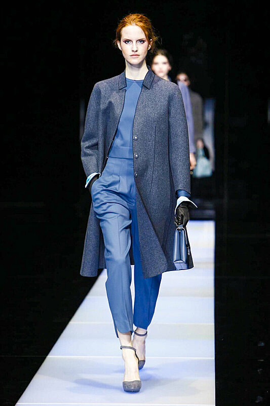 أزياء رسمية بستايل جديد من جورجيو أرماني في شتاء 2015