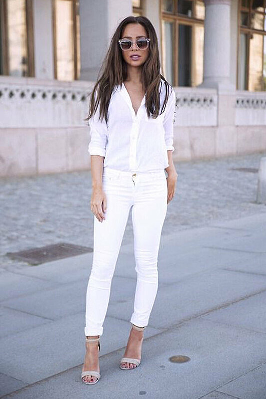 ٤٣ طريقة مختلفة لارتداء البنطلون الأبيض