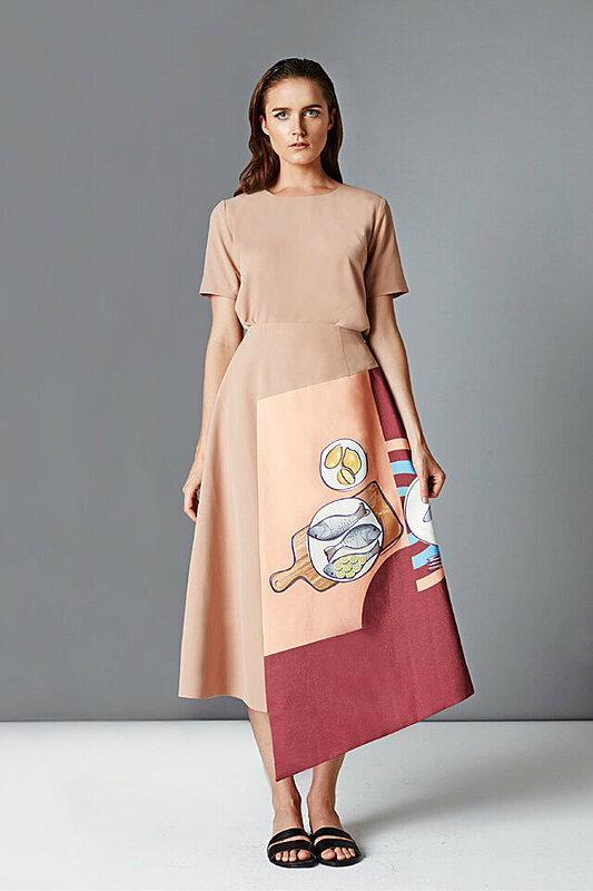 الأطعمة تزين أزياء ريمامي لخريف شتاء 2015