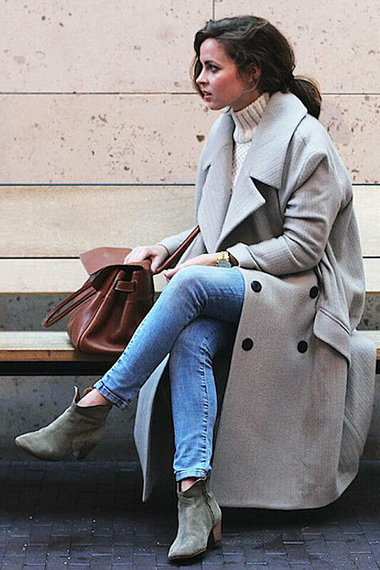 أكثر من عشرين طريقة لارتداء المعطف الطويل في شتاء 2016