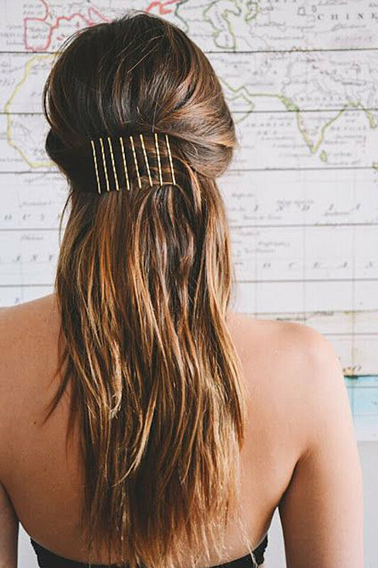 ٢١ طريقة رائعة وسهلة لتزيين شعرك بالبنس التقليدية