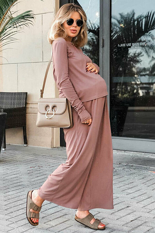 ٦ نصائح هامة لارتداء البنطلون مرتفع الخصر خلال الحمل
