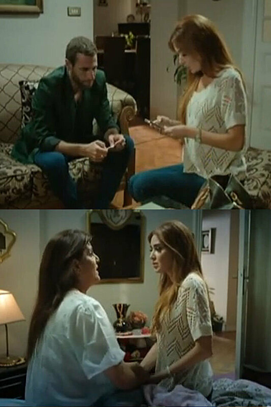 أزياء سيرين عبد النور في مسلسل لعبة الموت حتى الحلقة الأخيرة