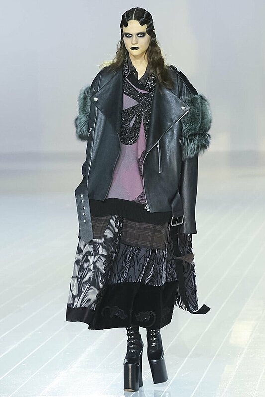 ليدي غاغا في عرض أزياء مارك جاكوبز لشتاء 2016