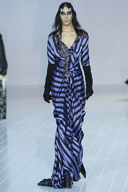 ليدي غاغا في عرض أزياء مارك جاكوبز لشتاء 2016
