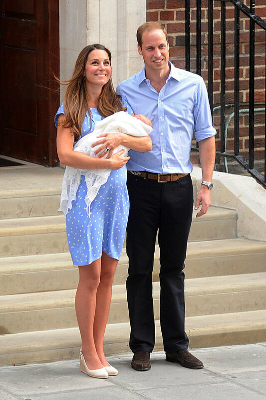 Kate Middleton's First Appearance as a Mum