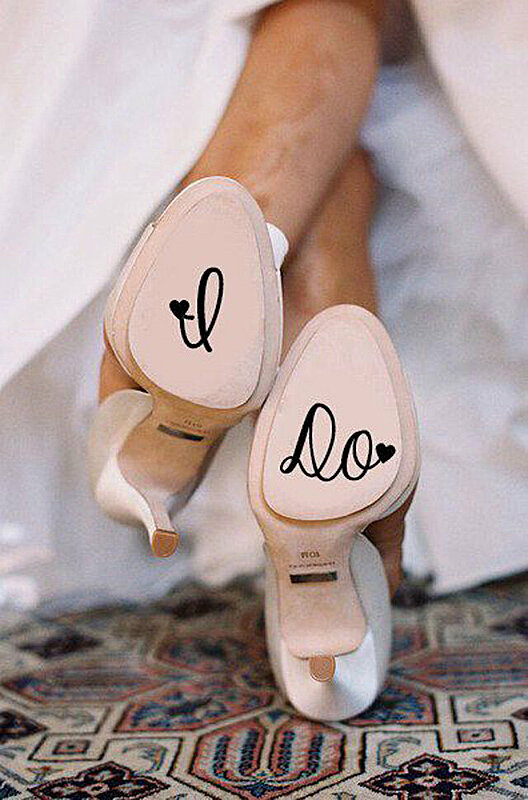 Ideas to Personalize Your Wedding Shoes