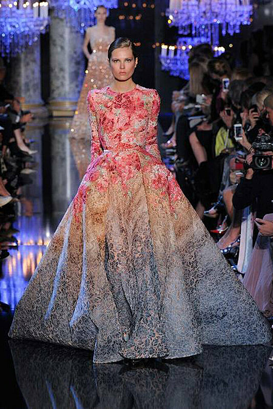 Elie Saab's Fall Winter 2014 Haute Couture Wedding Gown