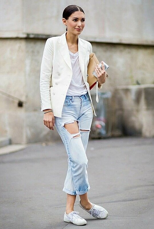 101 Different Ways to Wear a White T-shirt