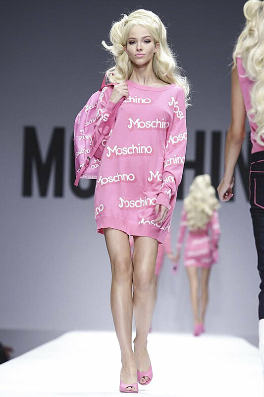 Moschino Goes Barbie All the Way with Their Spring/Summer 2015 Collection