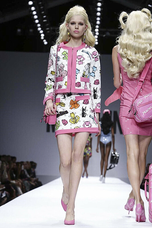 Moschino Goes Barbie All the Way with Their Spring/Summer 2015 Collection