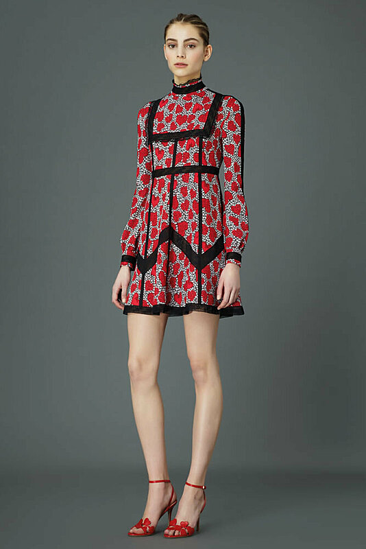 Unique Prints and Various Trends at Valentino's Pre-Fall 2015 Collection