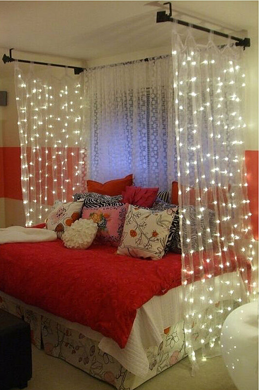 DIY Curtain Lights