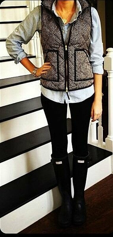 Stylish Ways to Wear Your Puffer Vest
