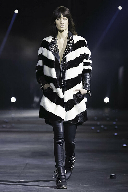 Lots of Monochrome at Philipp Plein's Fall 2015 Collection