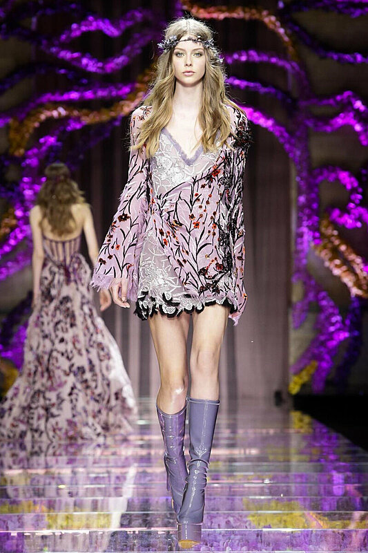 Paris Haute Couture Fall 2015: Top Models Rocking Atelier Versace's Runway