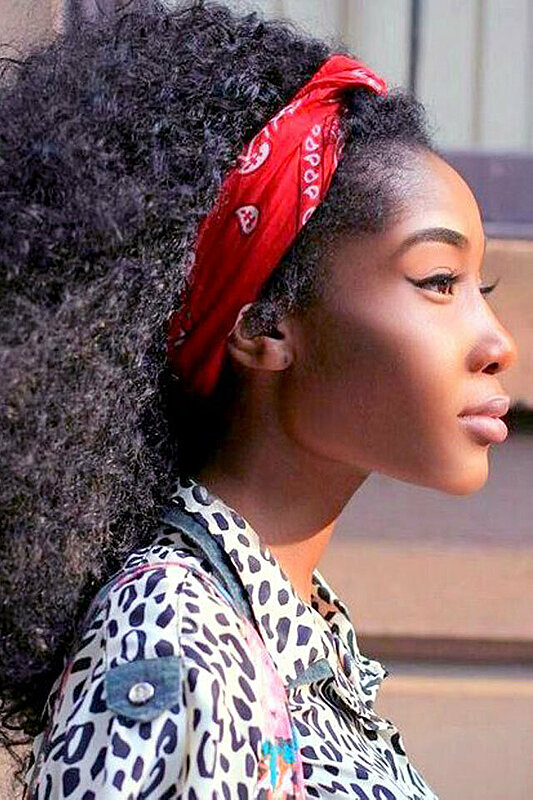 32 Bandana Hairstyles That Prove It's the Perfect Hair Accessory