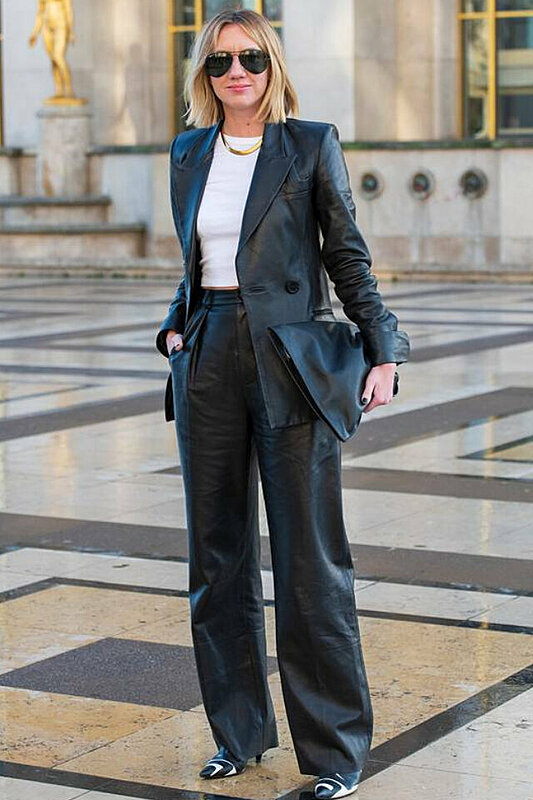 Chic Ways to Wear Faux Leather Pants