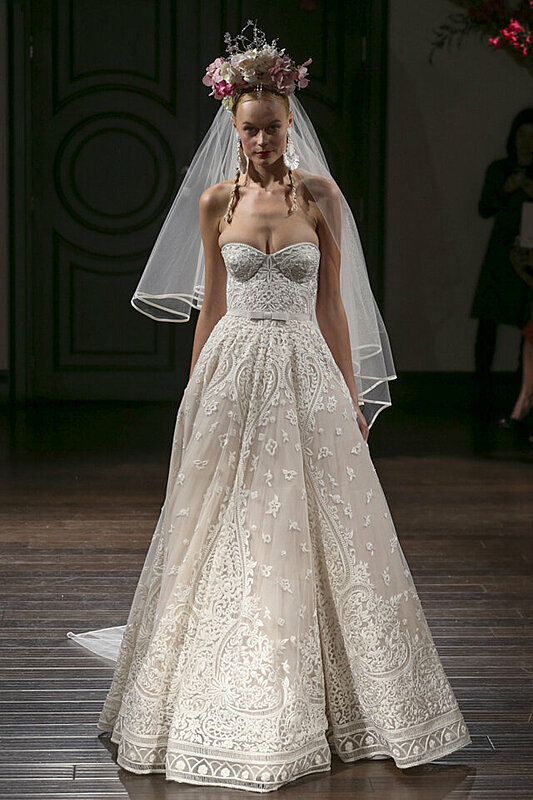 Our Favorite Wedding Dresses from Bridal Fashion Week Fall 2016