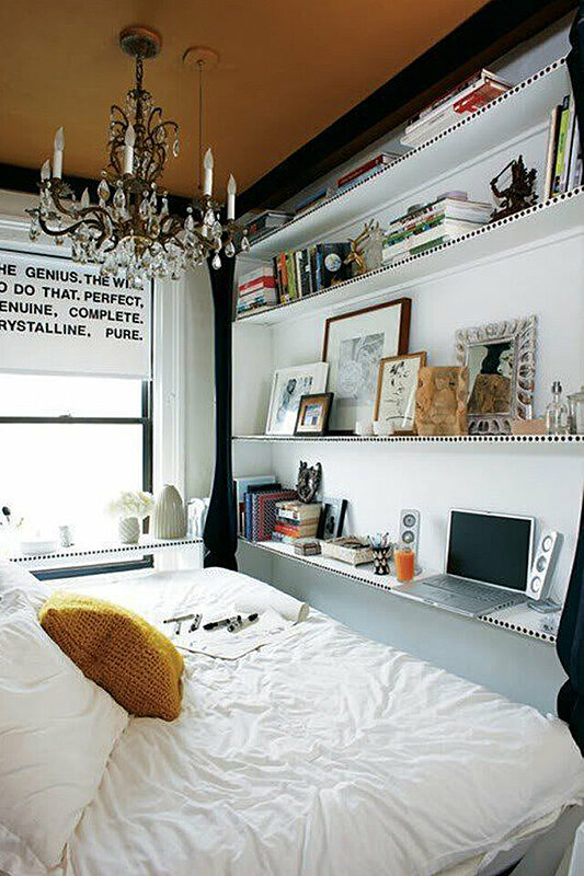 أفضل سبع طرق لتنظيم مساحة غرفة نومك الصغيرة