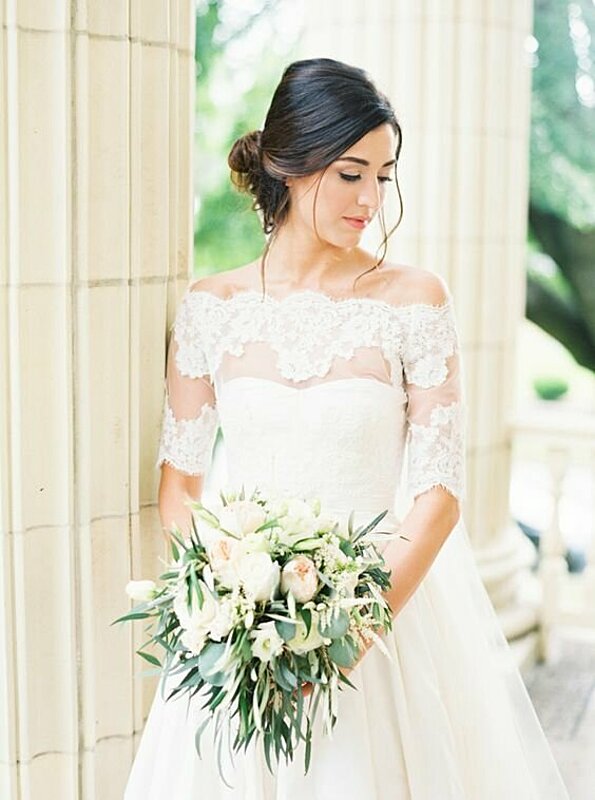 27 Off-the-Shoulder Wedding Dresses That Are Absolutely Timeless