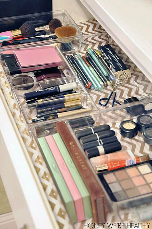 33 Simple, but Brilliant Ideas to Organize Your Makeup