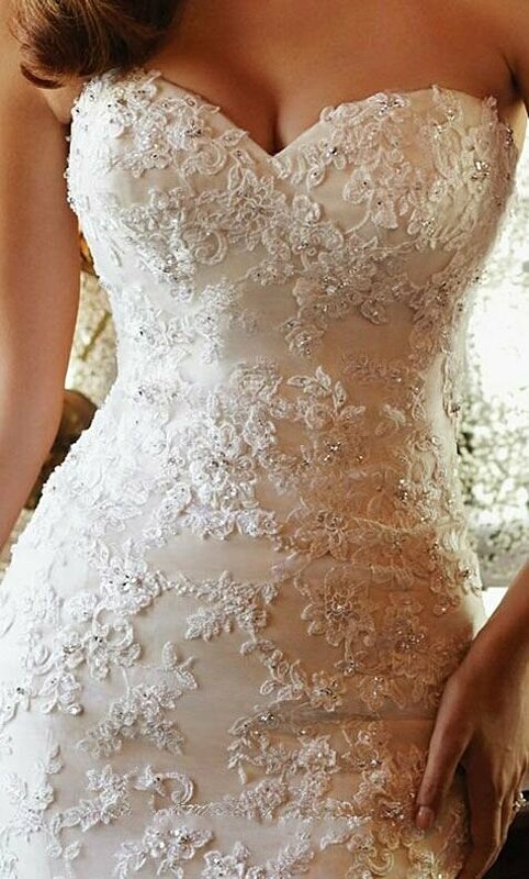 55 Photos of Wedding Dress Details That Will Take Your Breath Away