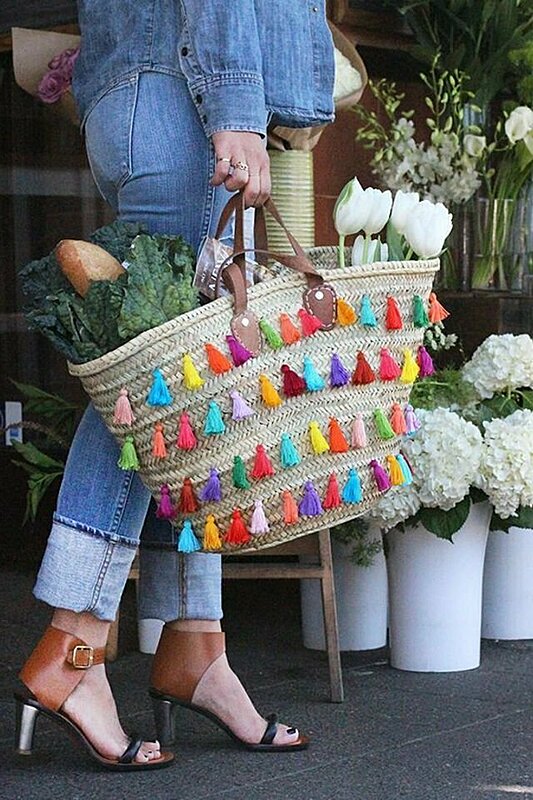 35 Photos of Straw Bags to Show You Why They're Perfect for Summer