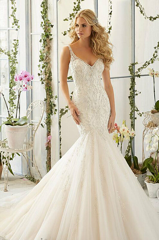 How to Know If Mermaid Wedding Dresses Suit Your Body Shape