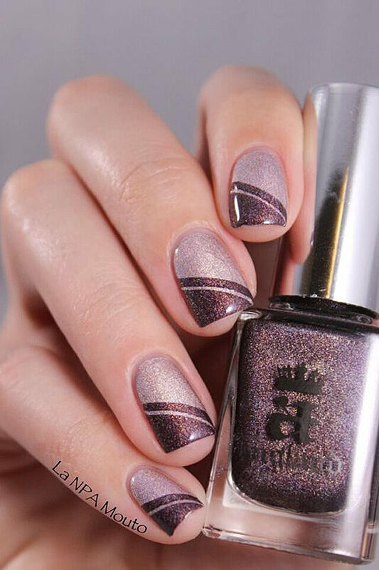 15 Purple Nail Polish Designs for a Very Fashionable Winter Style