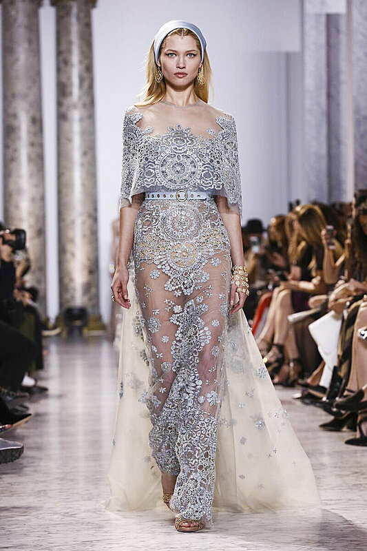 Vintage Glamour Is Back with Elie Saab's Haute Couture Spring 2017 Collection