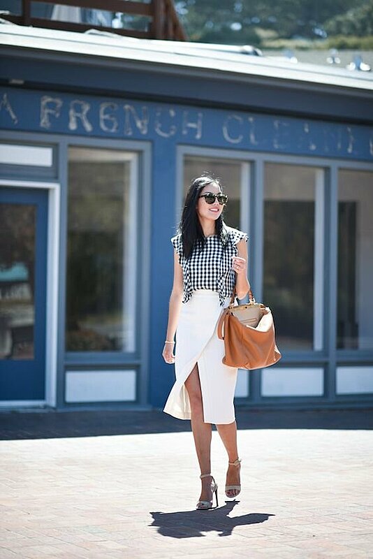 22 Street Style-Approved Ways to Wear the Gingham Print
