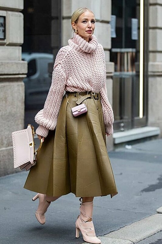 Let Us Show You How to Wear Midi Skirts and Boots This Winter!