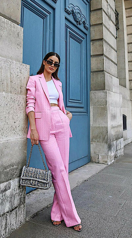 What Celebrities and Bloggers Wore from Fashion Shows to Parisian Streets