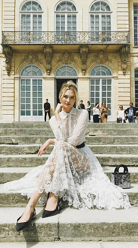 What Celebrities and Bloggers Wore from Fashion Shows to Parisian Streets