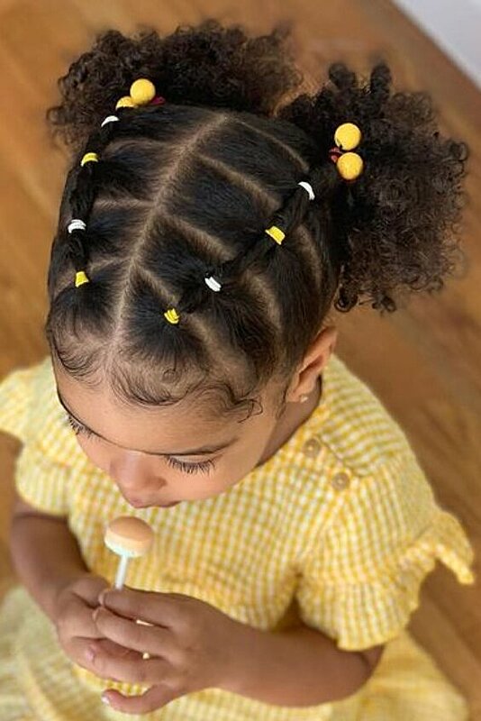 Cute Little Girl Hairstyles for African American Awesome Fashion Black Girl  Hairstyles Braids Thrilling Little Girl HD phone wallpaper | Pxfuel