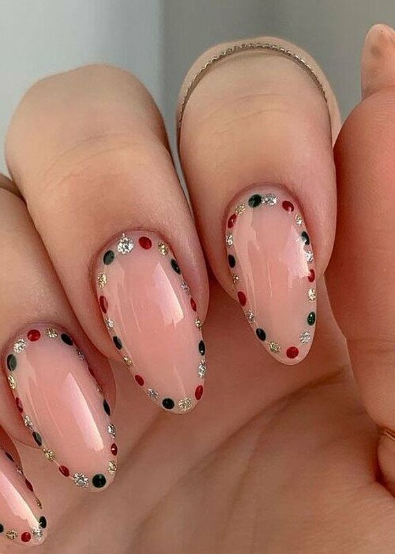 38 Chic Nail Art Ideas for Your Festive Season Celebrations in 2023/2024